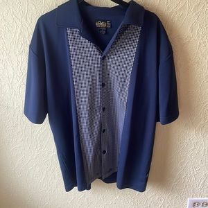 Navy Blue “Style Kings” shirt, men’s medium